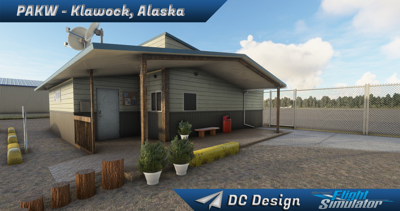 DC Scenery Design - PAKW - Klawock Airport MSFS